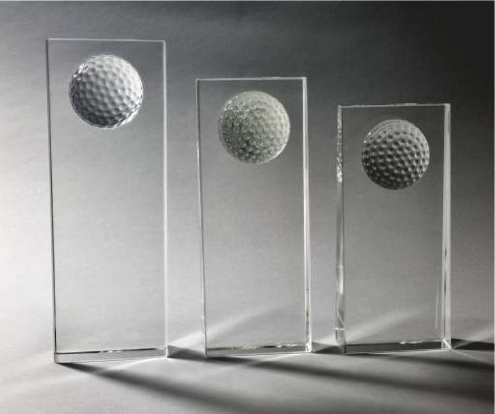 Bild von Golf Glas Award MONUMENT, in 3 Größen